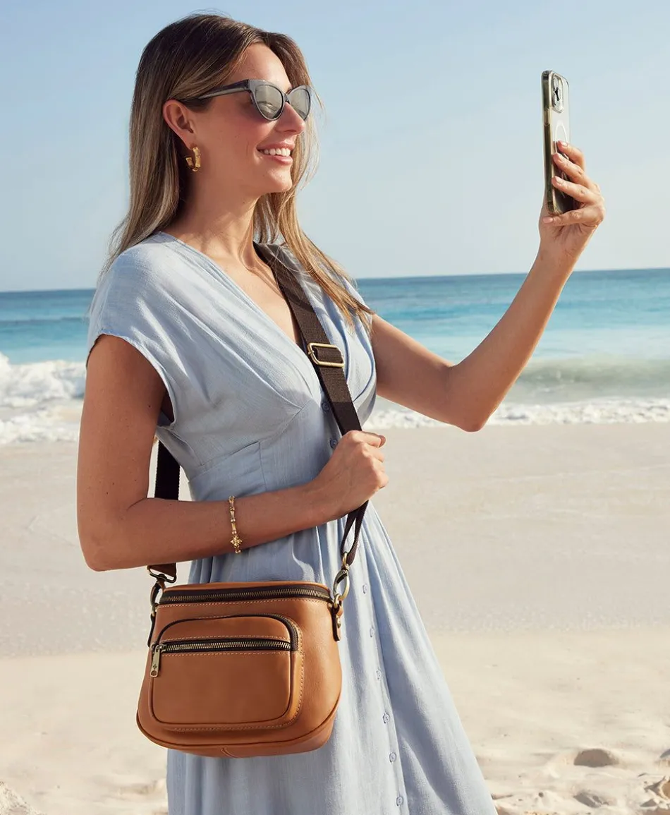 Patricia Nash Argentiera Camera Crossbody| Crossbodies