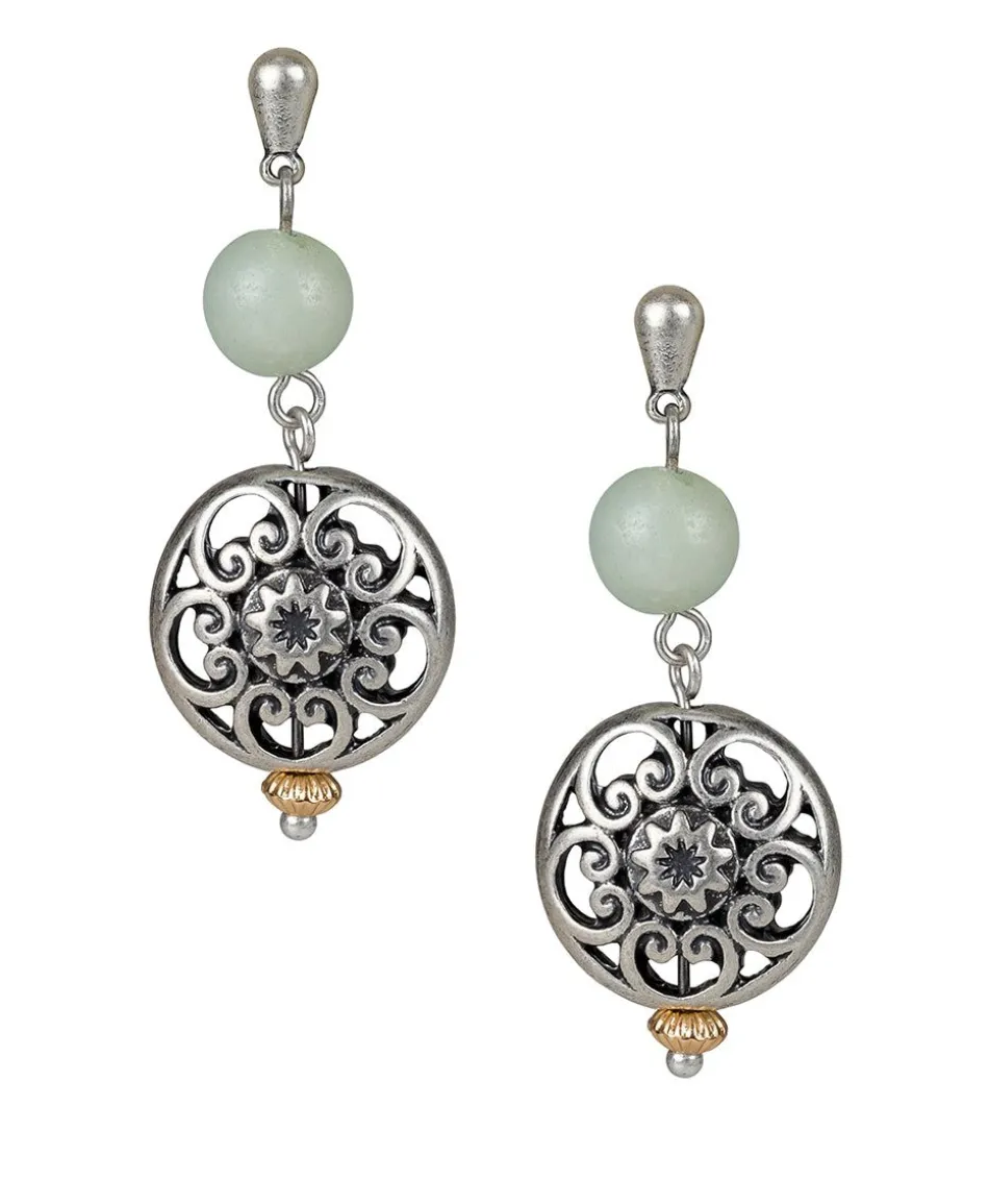 Patricia Nash Ball Double Drop Earrings| Earrings