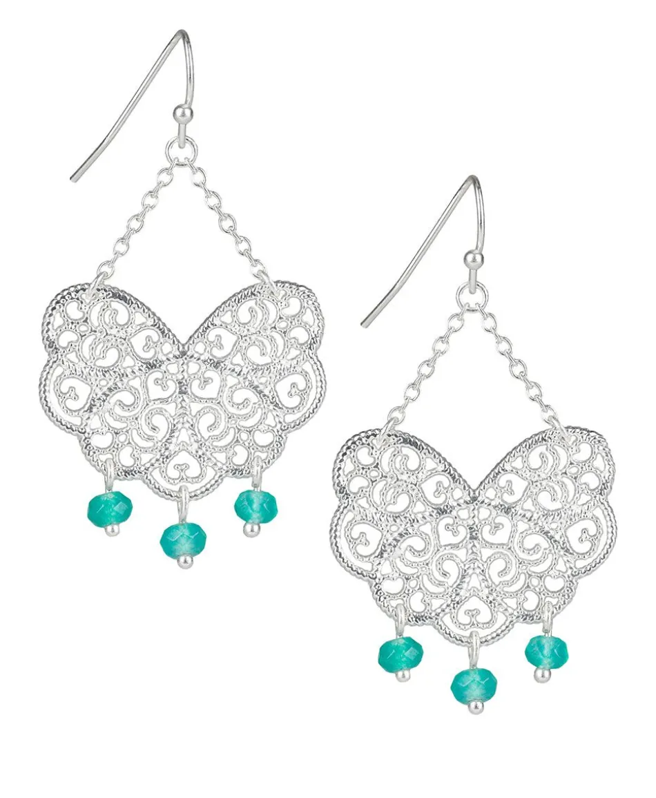 Patricia Nash Bead Wire Drop Earrings| Earrings