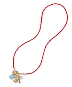 Patricia Nash Beaded Charm Necklace| Necklaces