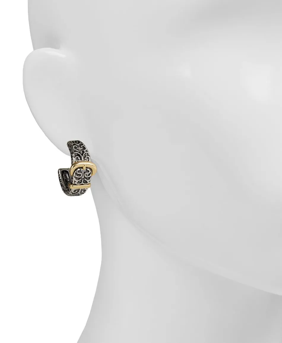 Patricia Nash Belt Hoop Earrings| Earrings