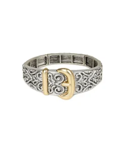 Patricia Nash Belt Stretch Cuff| Bracelets