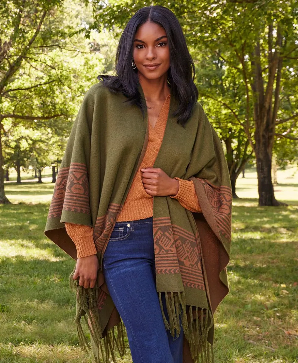 Patricia Nash Boho Shawl| Knitwear