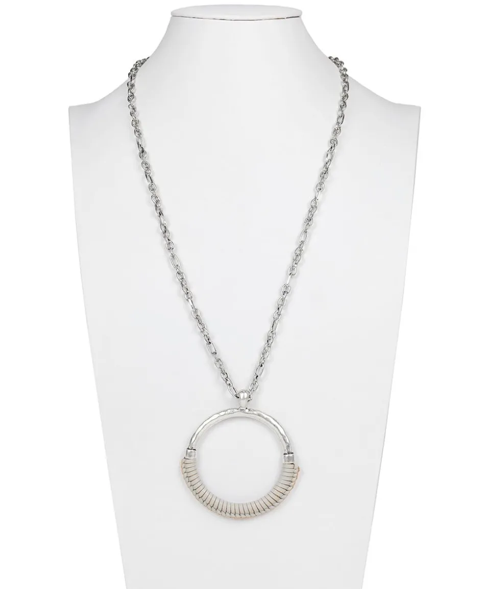 Patricia Nash Carmelina Wrapped Ring Pendant Necklace| Necklaces