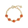 Patricia Nash Carved Rose Link Bracelet| Bracelets