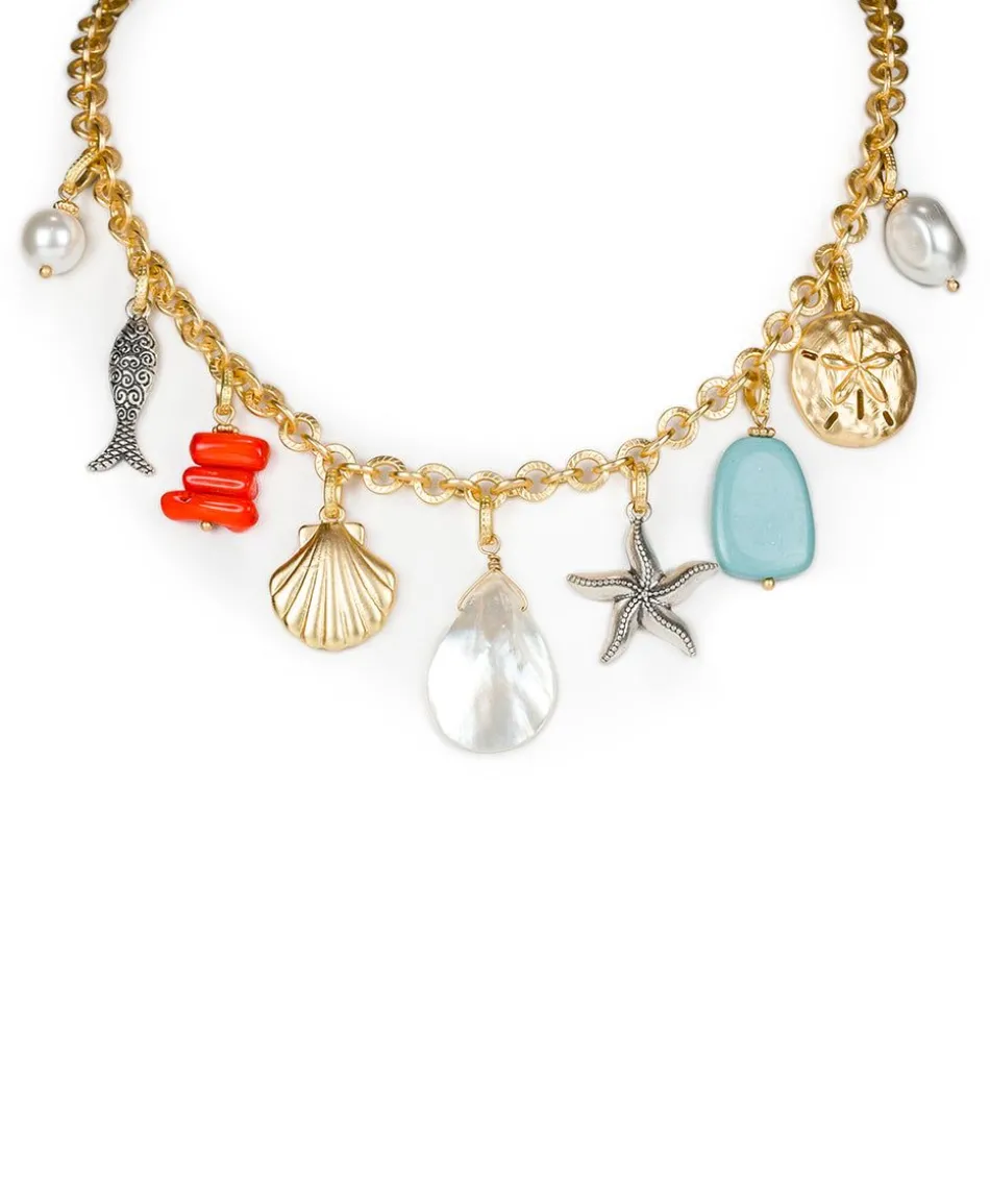 Patricia Nash Charm Short Necklace| Necklaces