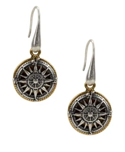 Patricia Nash Compass Drop Earrings| Earrings