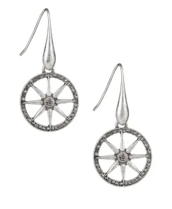 Patricia Nash Compass Drop Earrings| Earrings