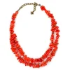 Patricia Nash Coral Short Necklace| Necklaces