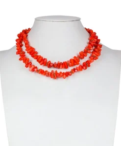 Patricia Nash Coral Short Necklace| Necklaces