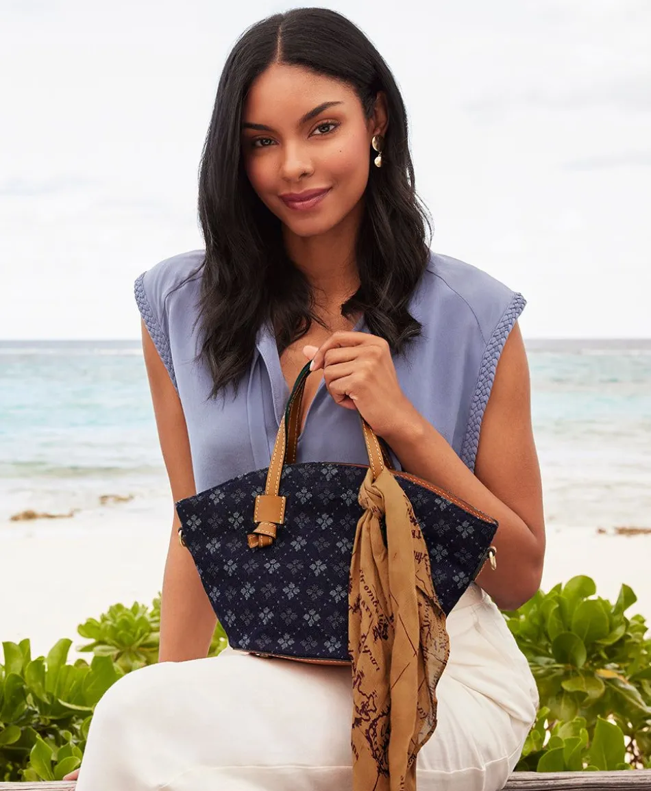 Patricia Nash Corallina Tote With Signature Map Scarf| Totes