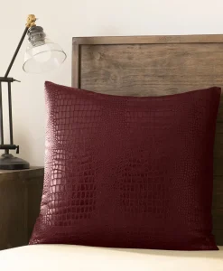Patricia Nash Croc Embossed Euro Sham| Pillows & Shams