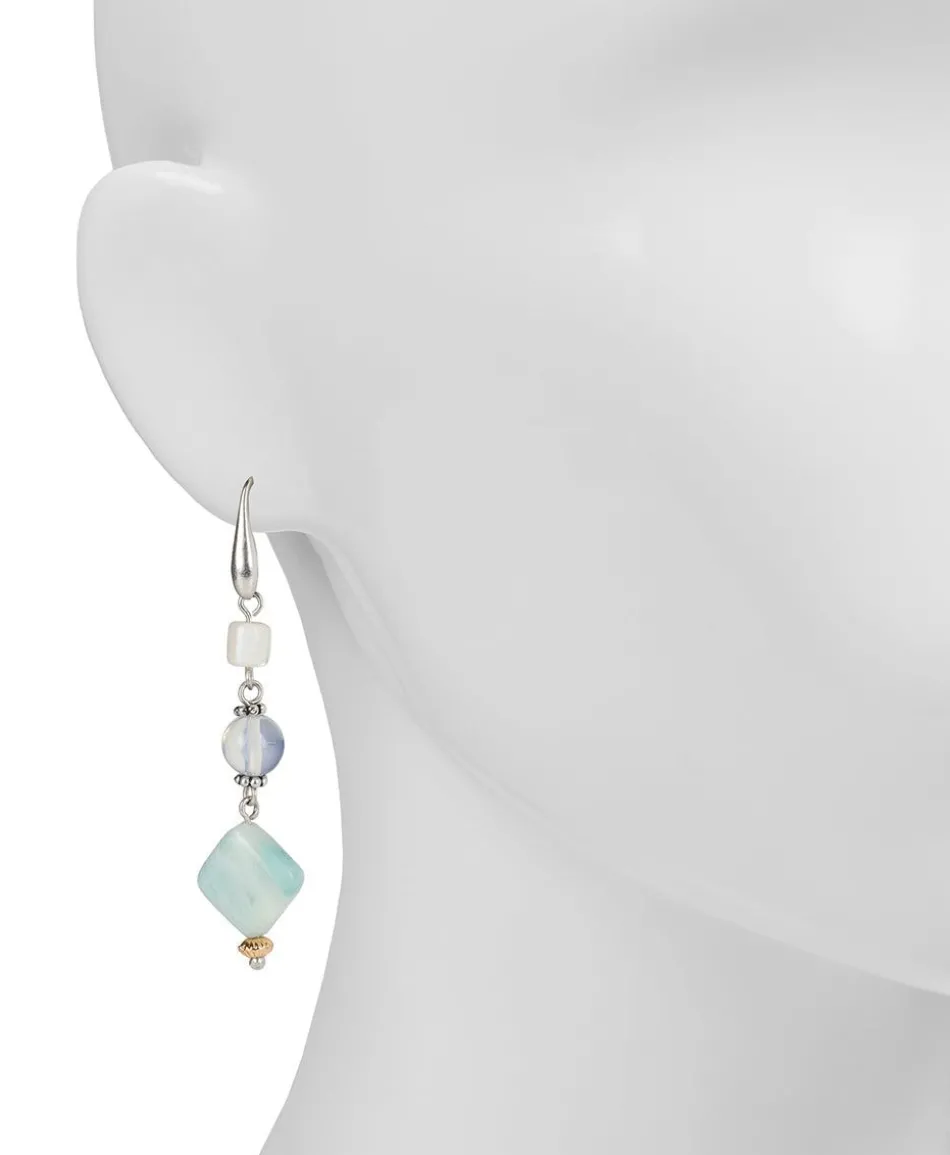 Patricia Nash Diamond Double Drop Earrings| Earrings