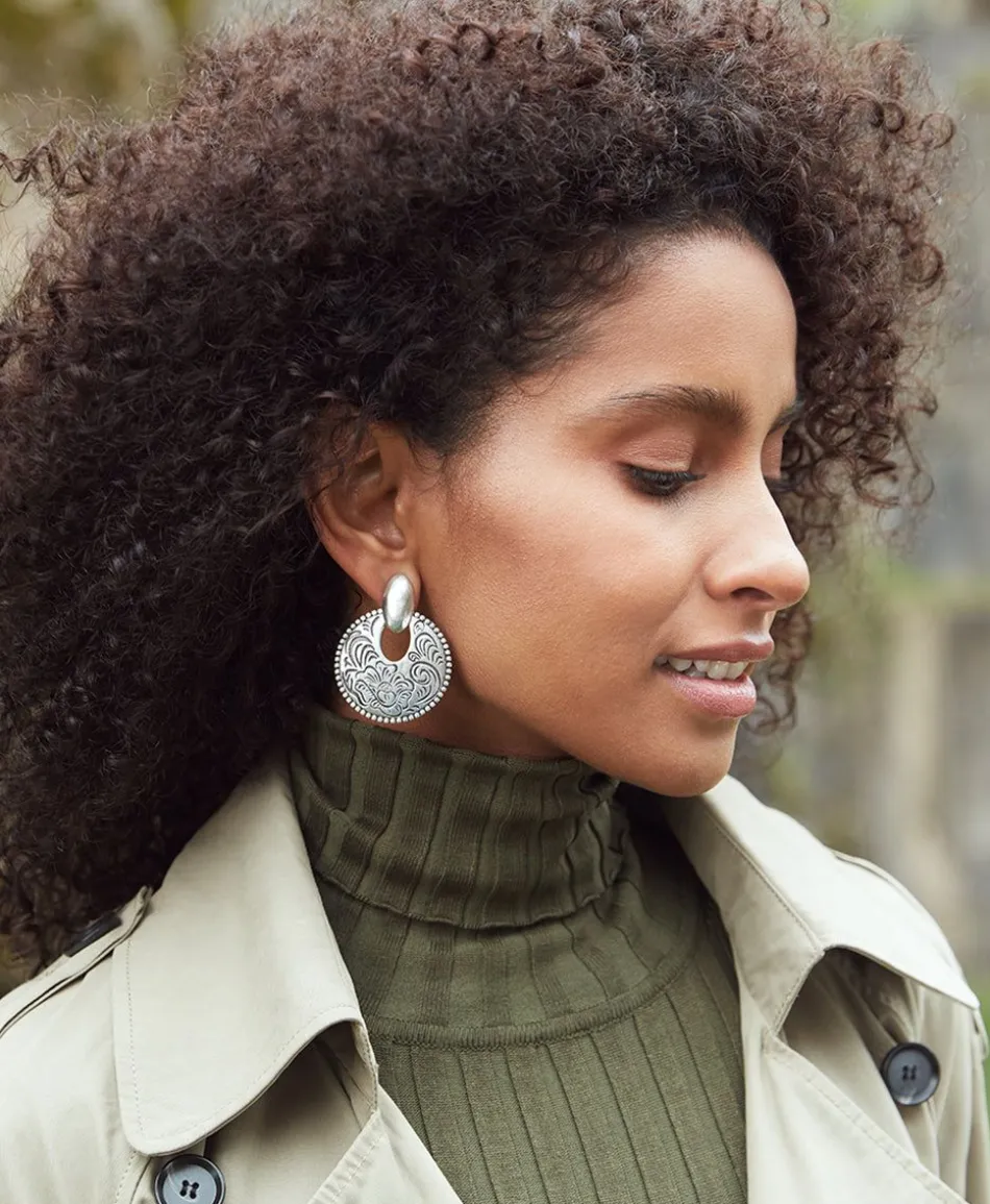 Patricia Nash Doorknocker Earrings| Earrings