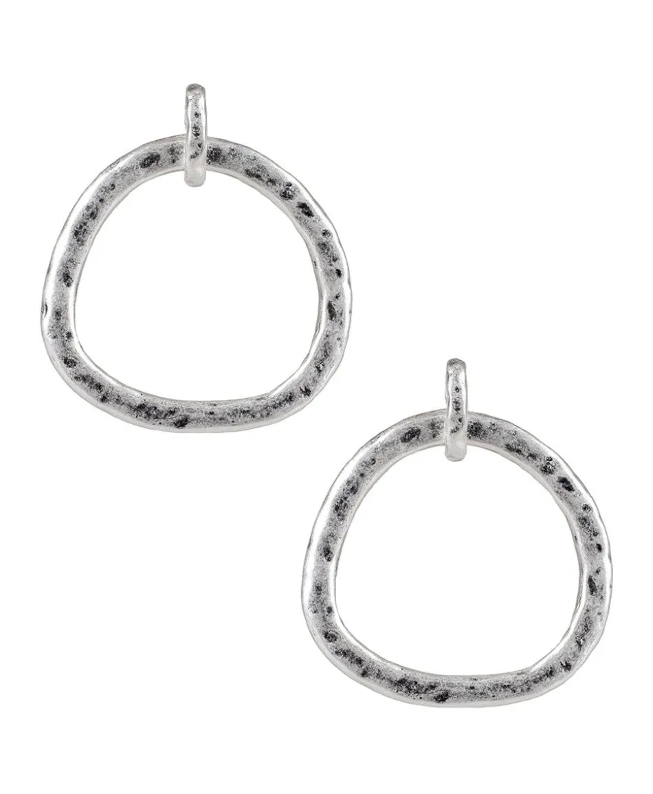 Patricia Nash Doorknocker Hoop Earrings| Earrings