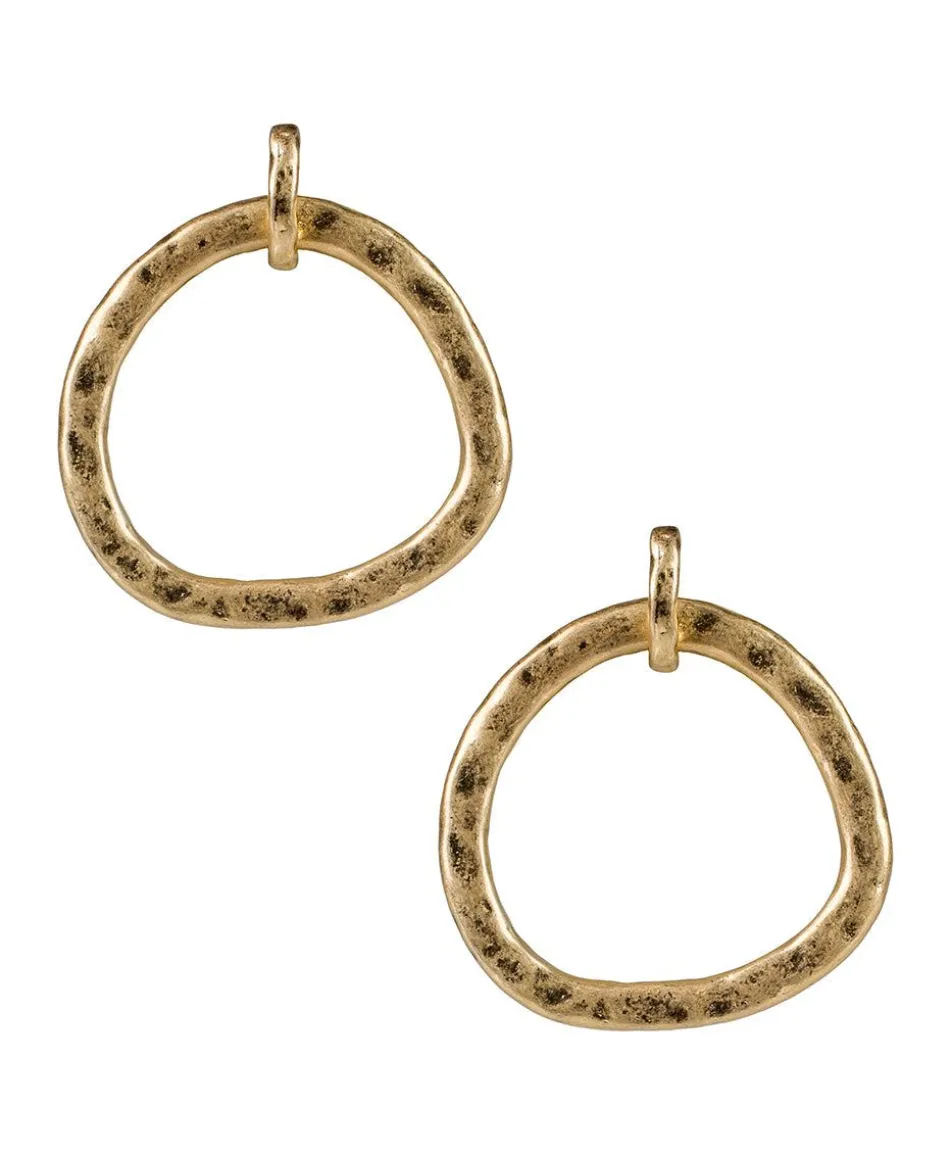 Patricia Nash Doorknocker Hoop Earrings| Earrings