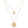 Patricia Nash Double Charm Necklace| Necklaces