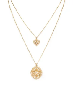 Patricia Nash Double Charm Necklace| Necklaces