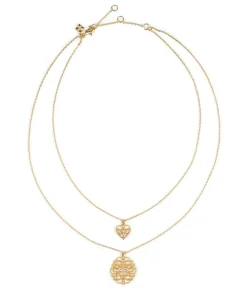 Patricia Nash Double Charm Necklace| Necklaces