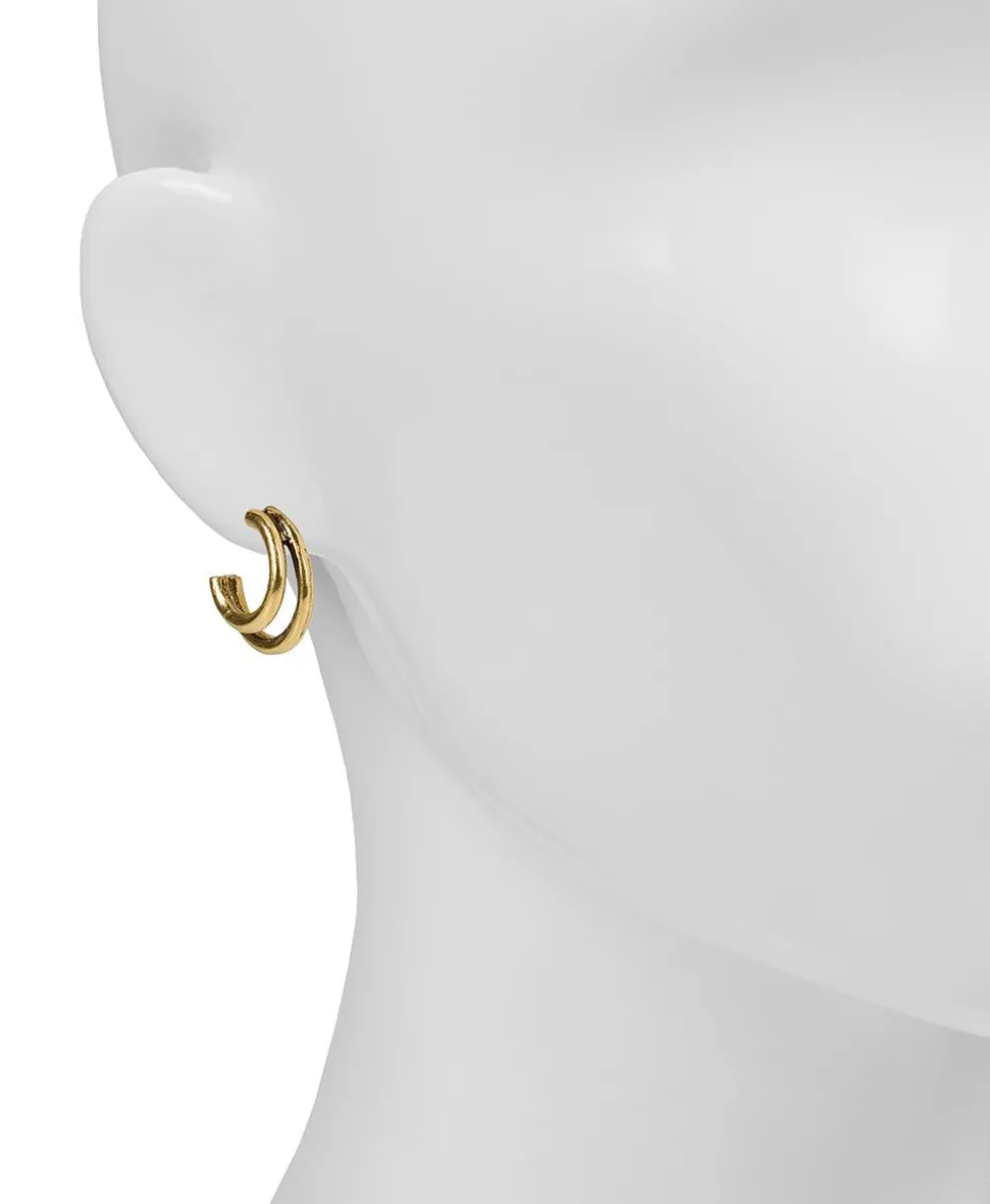 Patricia Nash Double Wire Hoop Earrings| Earrings