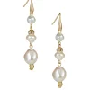 Patricia Nash Drop Pearl Earrings| Earrings
