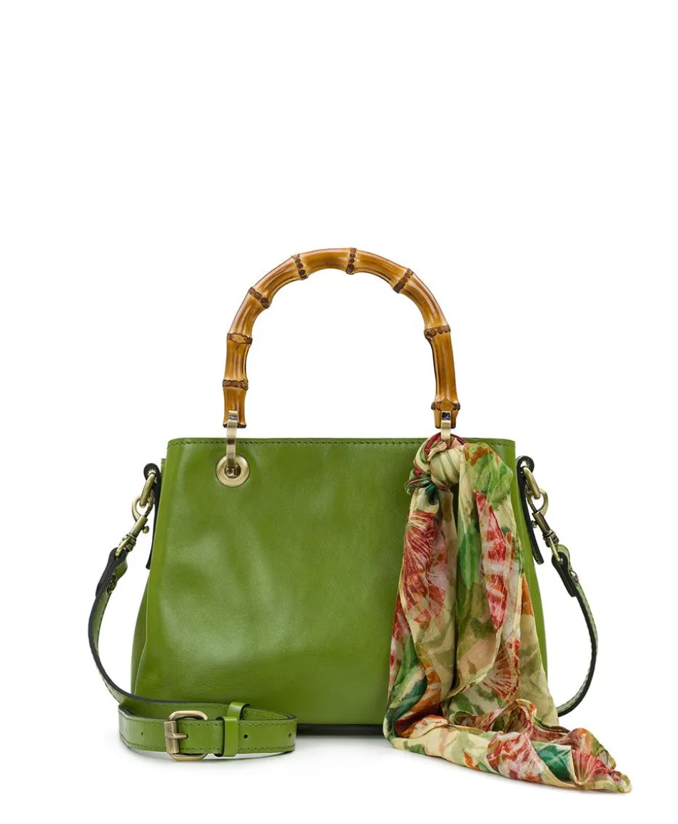 Patricia Nash Empoli Satchel With Scarf| Satchels