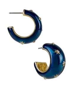 Patricia Nash Enamel Hoop Earrings| Earrings