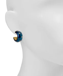 Patricia Nash Enamel Hoop Earrings| Earrings
