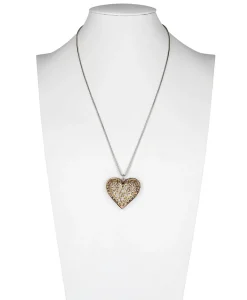 Patricia Nash Filigree Heart Pendant Necklace| Necklaces