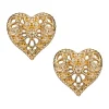 Patricia Nash Filigree Heart Post Earrings| Earrings