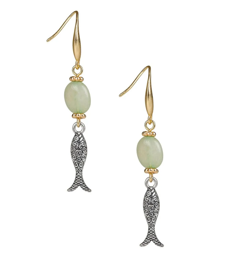 Patricia Nash Fish Dangle Earrings| Earrings