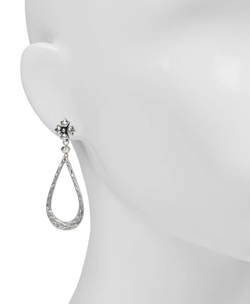 Patricia Nash Floret Post Teardrop Earrings| Earrings