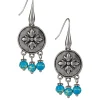 Patricia Nash Floret With Bead Drop Earrings| Earrings