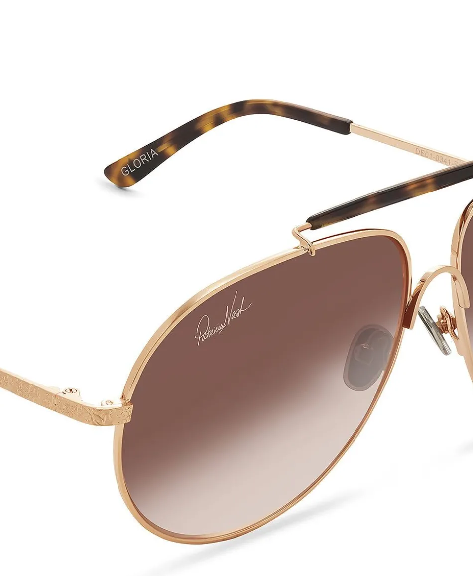Patricia Nash Gloria Aviator Sunglasses| Aviator/Wireframe