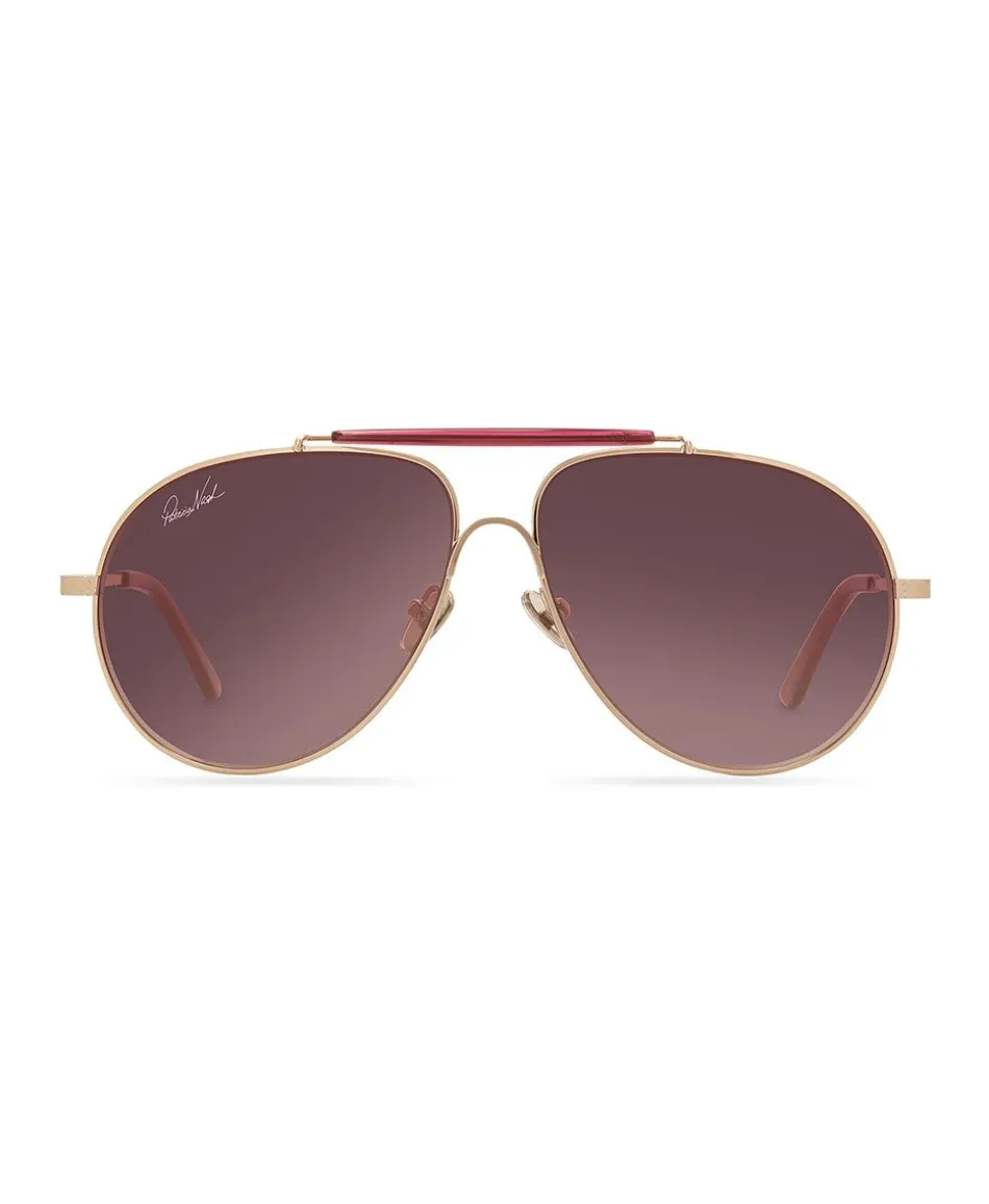 Patricia Nash Gloria Aviator Sunglasses| Aviator/Wireframe