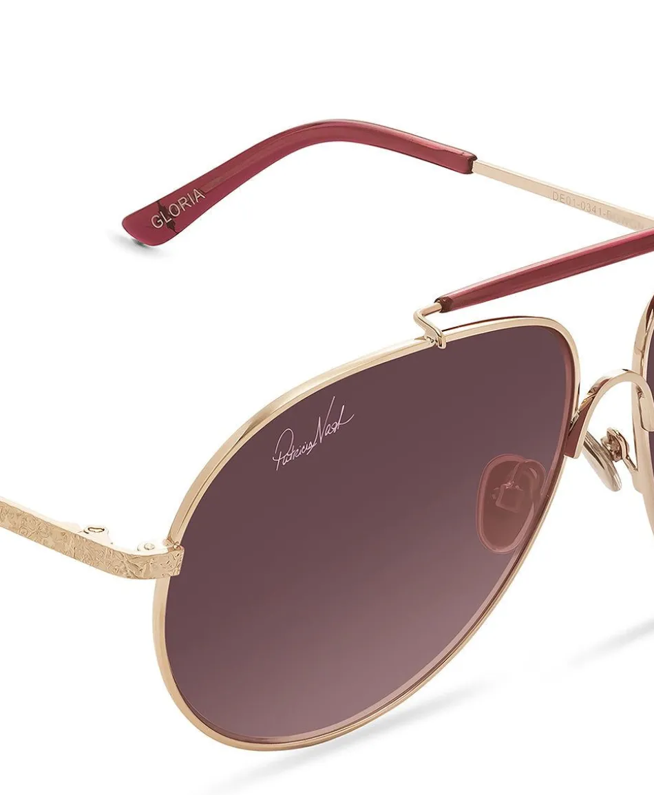 Patricia Nash Gloria Aviator Sunglasses| Aviator/Wireframe