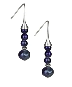 Patricia Nash Grey Stem Earrings| Earrings