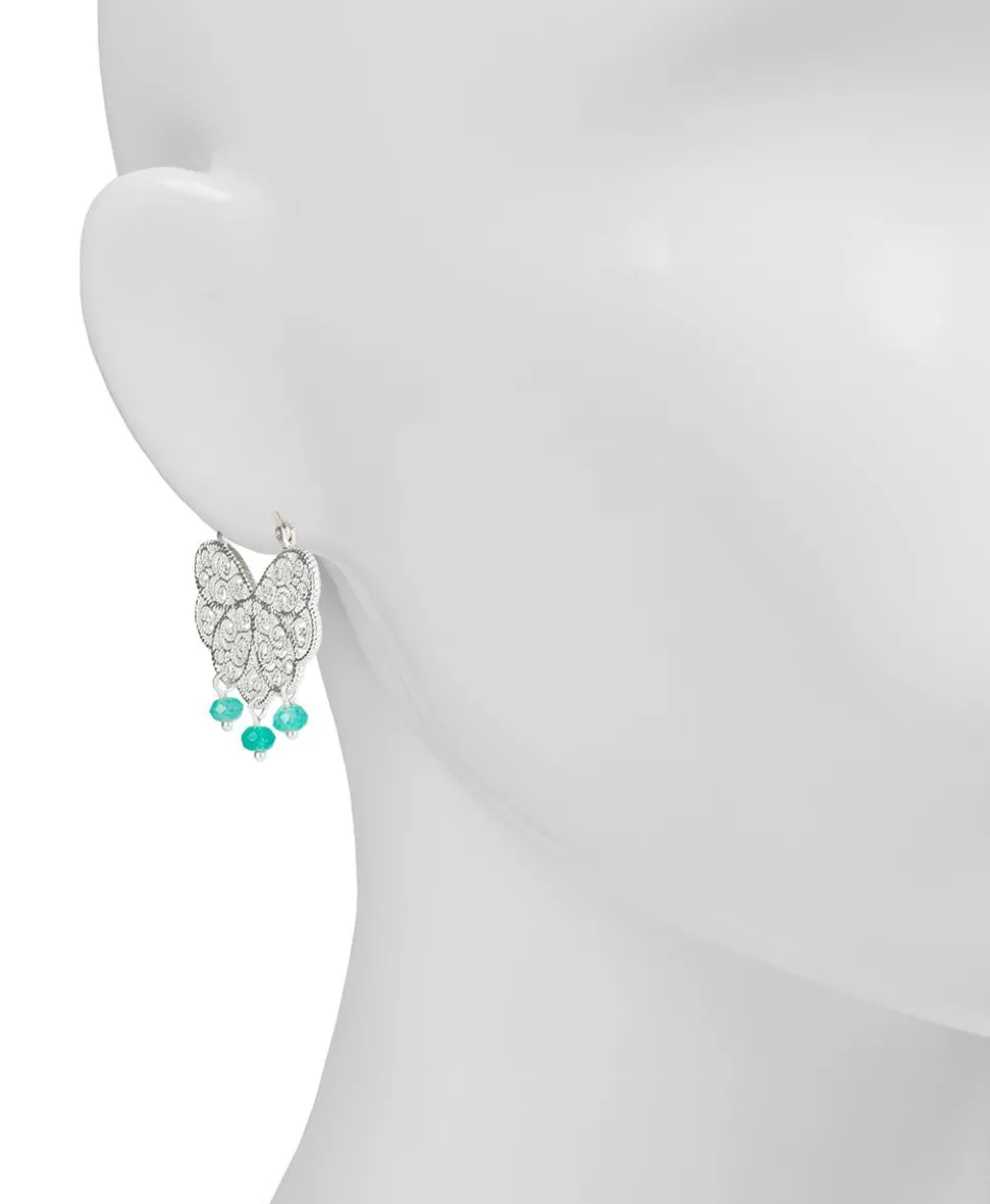 Patricia Nash Gypsy Hoop Bead Earrings| Earrings
