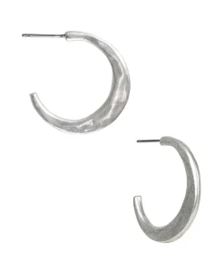 Patricia Nash Hammered Hoop Earrings| Earrings