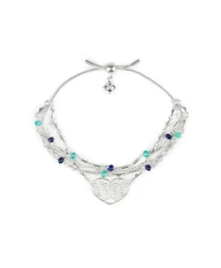 Patricia Nash Heart Charm Mutli Chain Bracelet| Bracelets