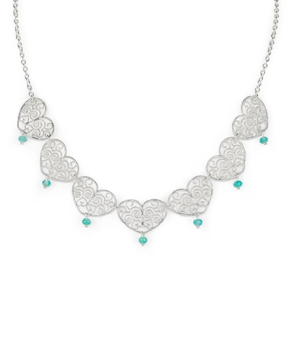 Patricia Nash Heart Statement Collar Necklace| Necklaces