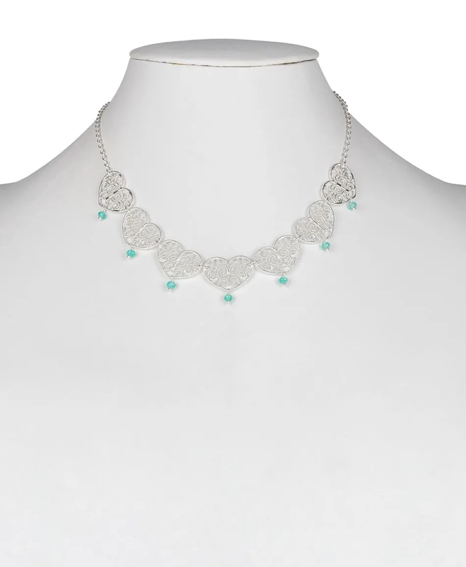 Patricia Nash Heart Statement Collar Necklace| Necklaces