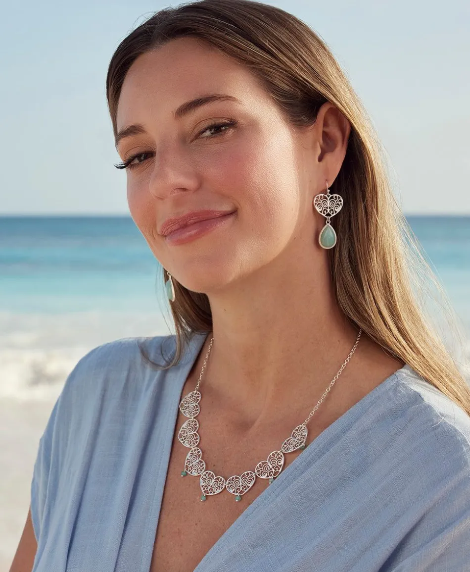 Patricia Nash Heart Statement Collar Necklace| Necklaces