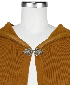 Patricia Nash Hooded Cape With Clasp| Knitwear