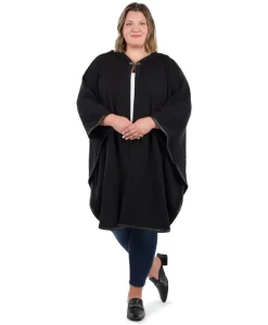 Patricia Nash Hooded Cape With Clasp| Knitwear