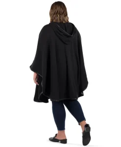 Patricia Nash Hooded Cape With Clasp| Knitwear