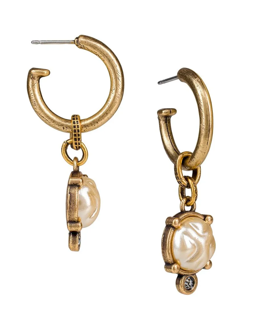 Patricia Nash Hoop Drop Earrings| Earrings