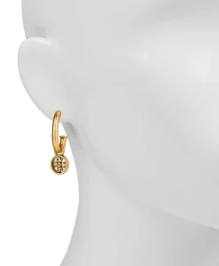 Patricia Nash J Hoop Floret Drop Earrings| Earrings