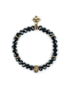 Patricia Nash Lion Bead Stretch Bracelet| Bracelets