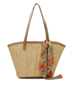 Patricia Nash Marconia Tote With Apricot Blossoms Scarf| Totes